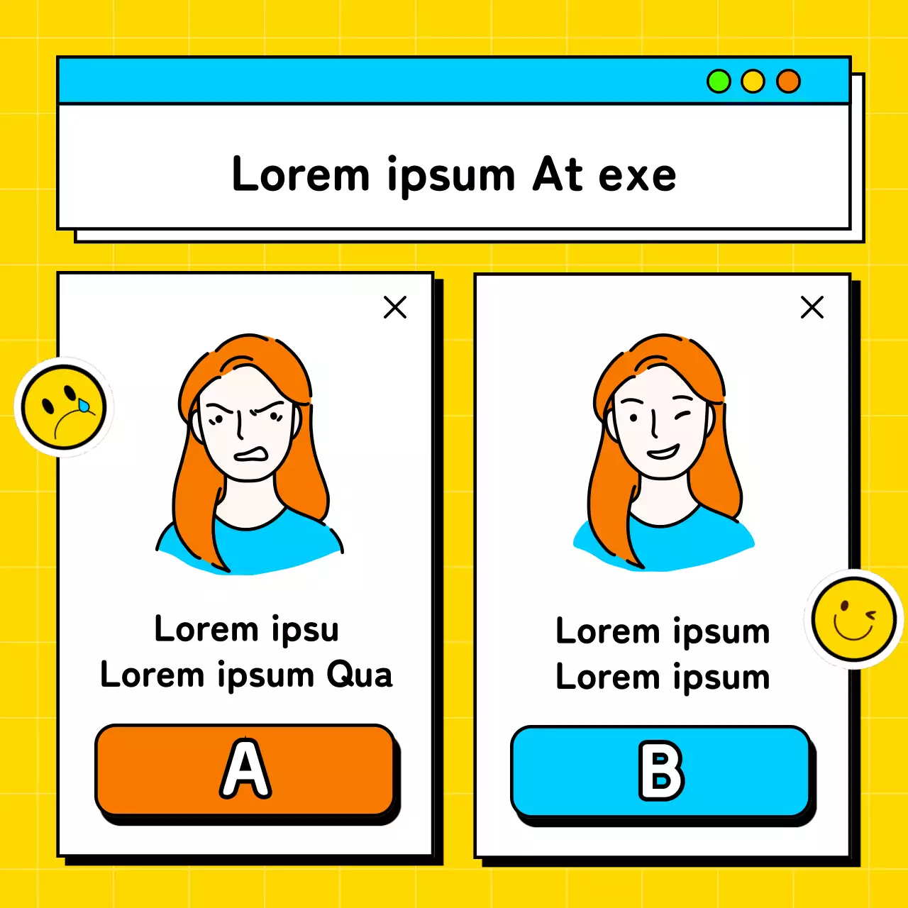Un juego de equilibrio en el lugar de trabajo con toques de amarillo y azul claro publicado por