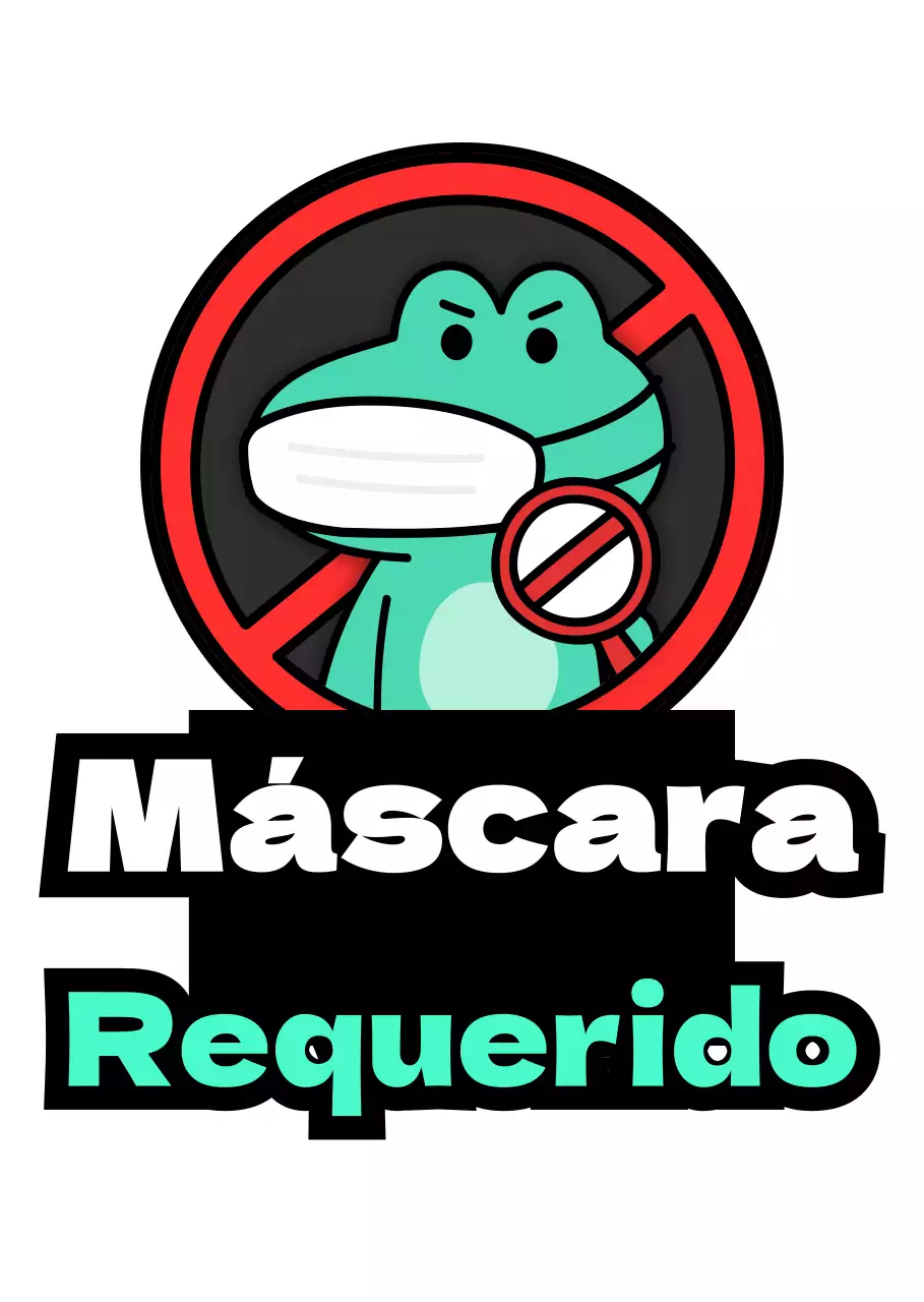 Instrucciones de uso de la máscara verde y roja