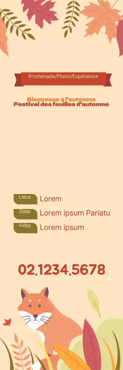 Festival du feuillage d'automne_Serial Banner