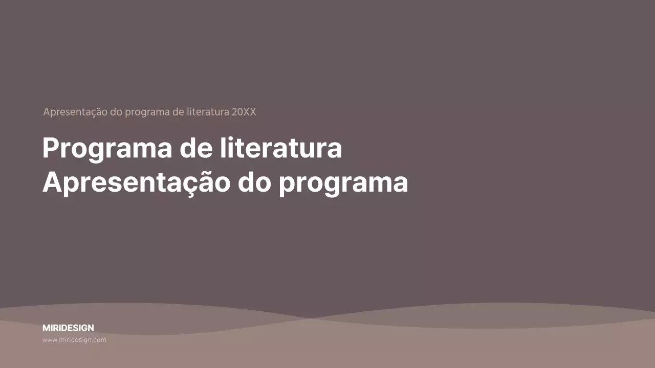 Introdução ao Programa de Leitura Temática Castanha