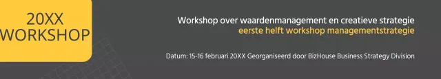 Workshops eerste helft