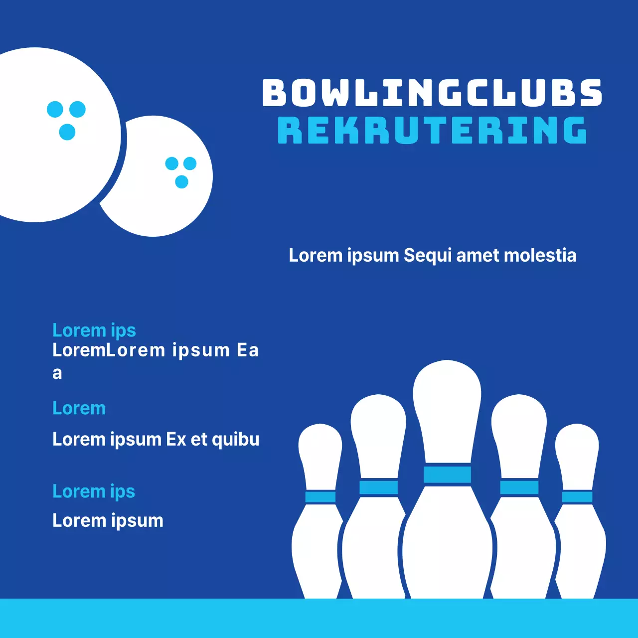 Bowling clubs