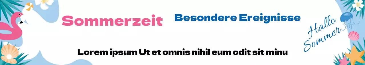 Veranstaltungen im Sommer