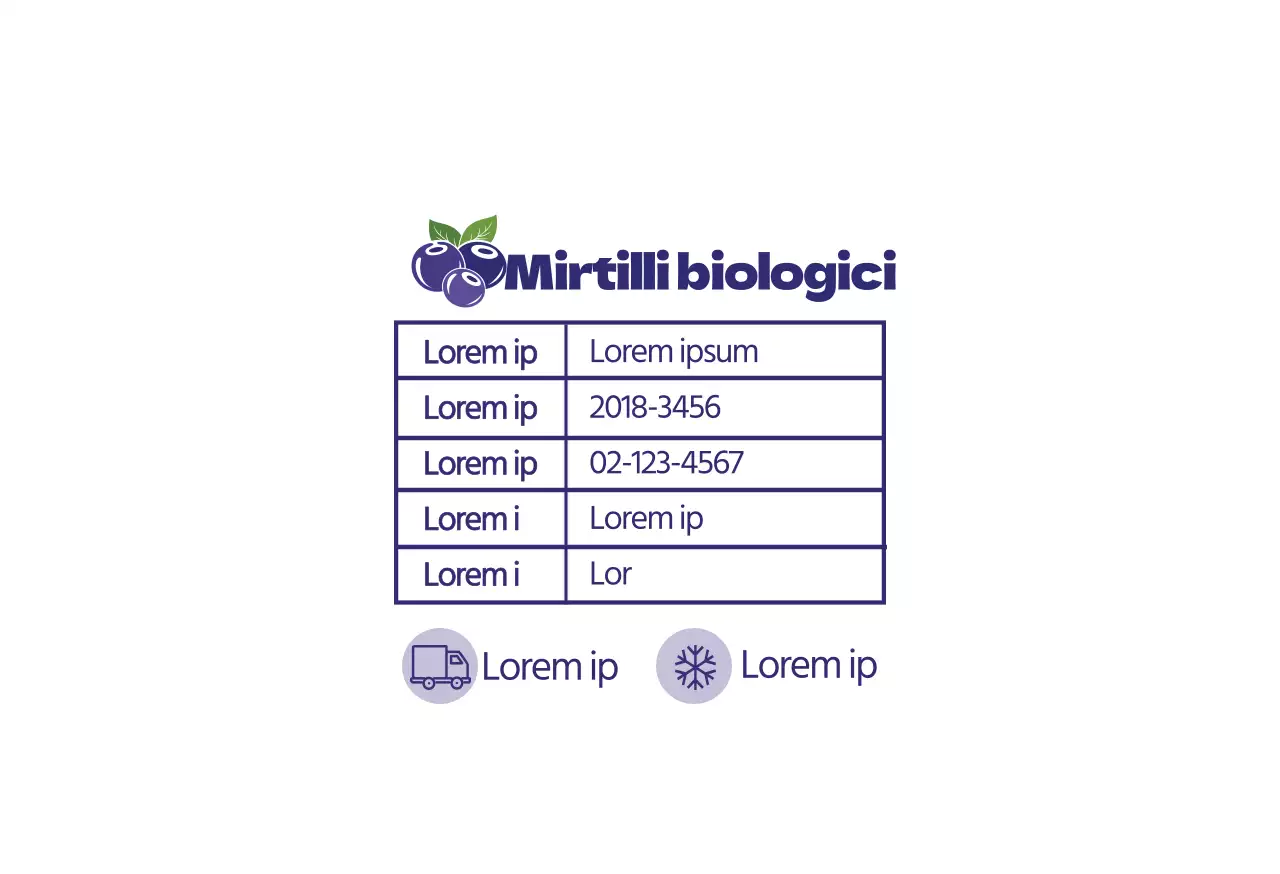 mirtillo viola-organico