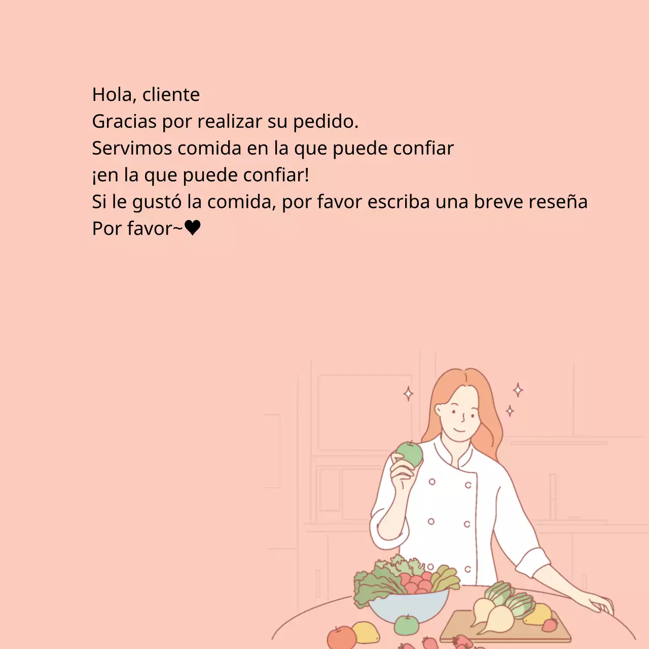 배달 감사메세지