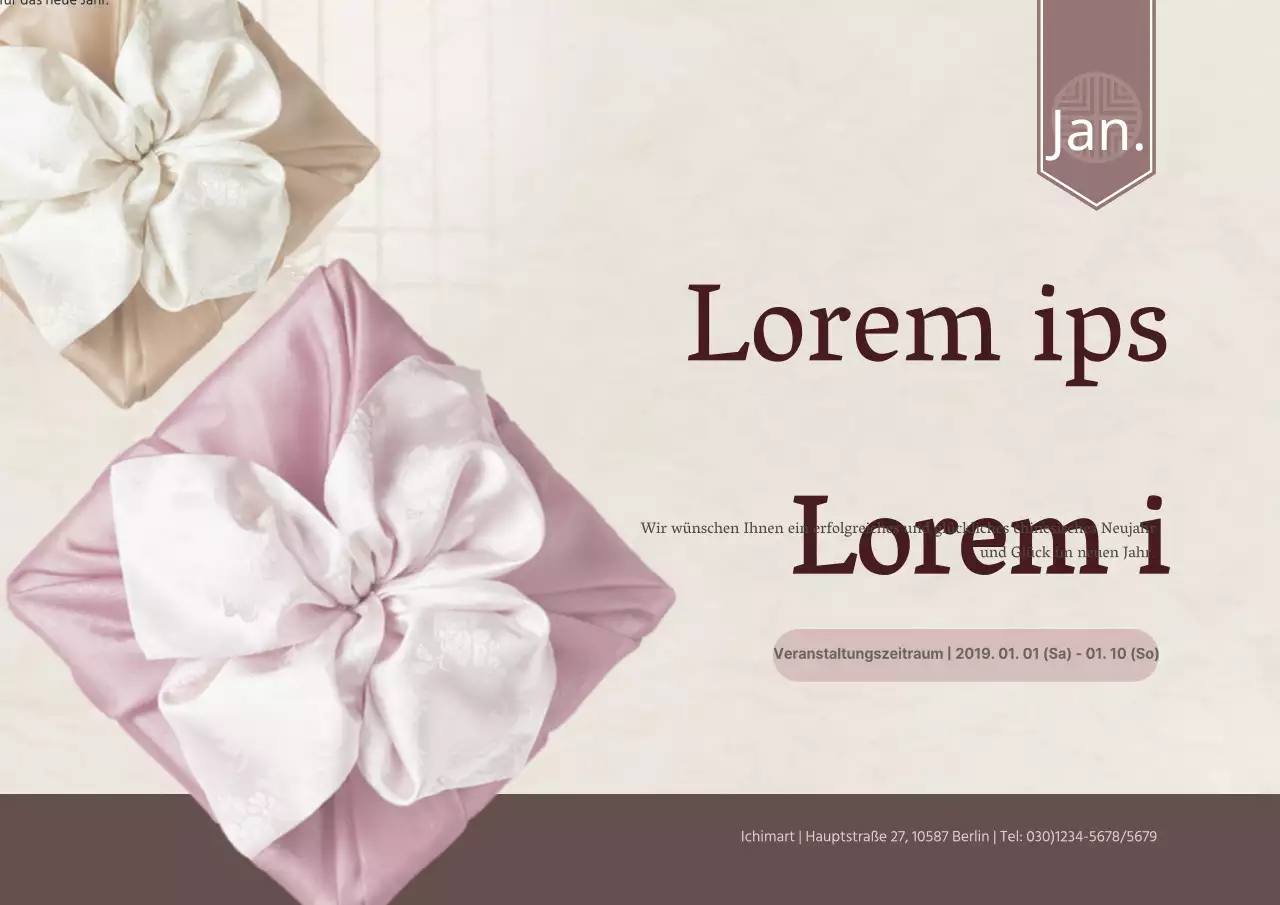 Wettbewerb für Geschenke zum Mondneujahrsfest