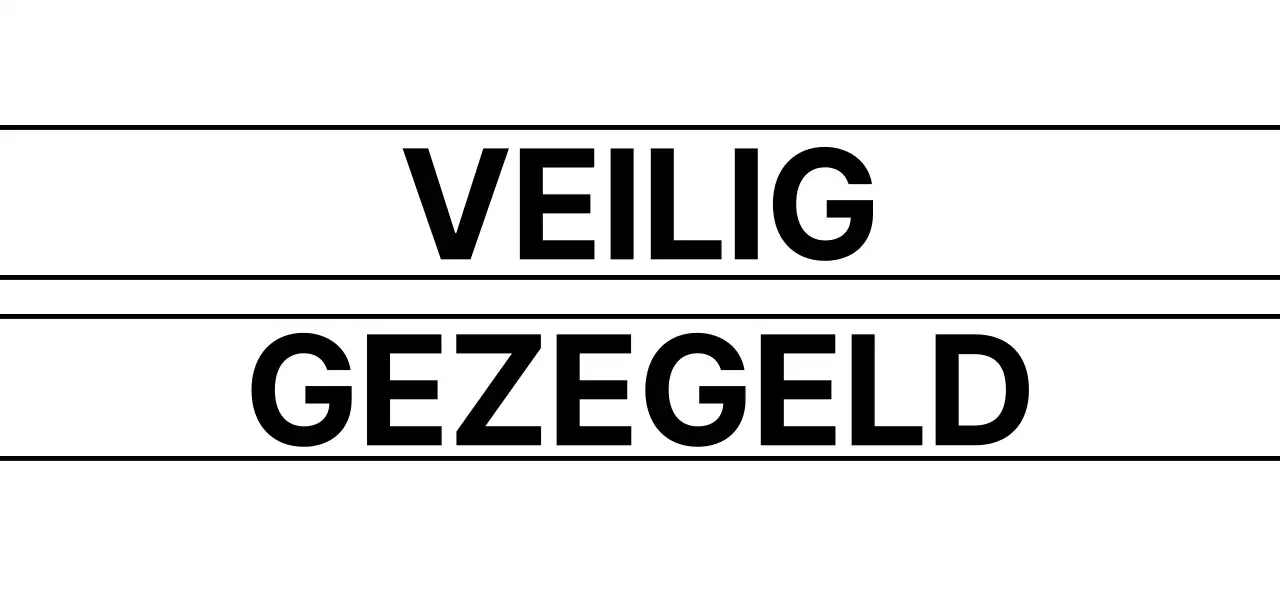 Ontwerp met zwarte en witte lijnen en eenvoudige tekst