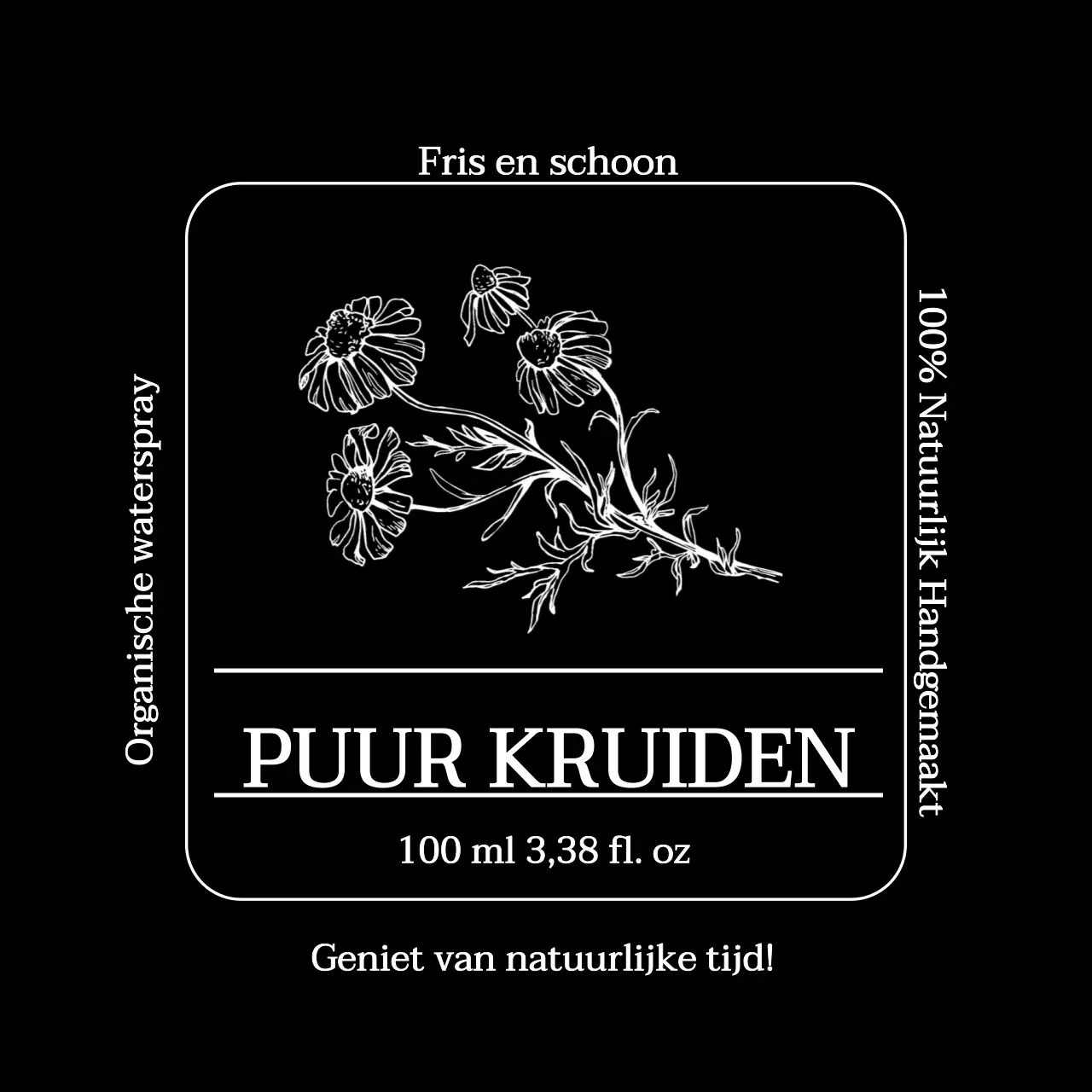Pure kruiden handreiniger