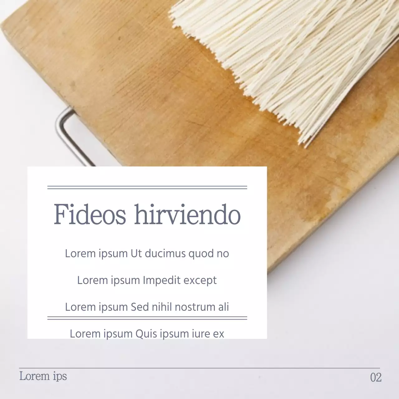 Receta de fideos Bibimbap