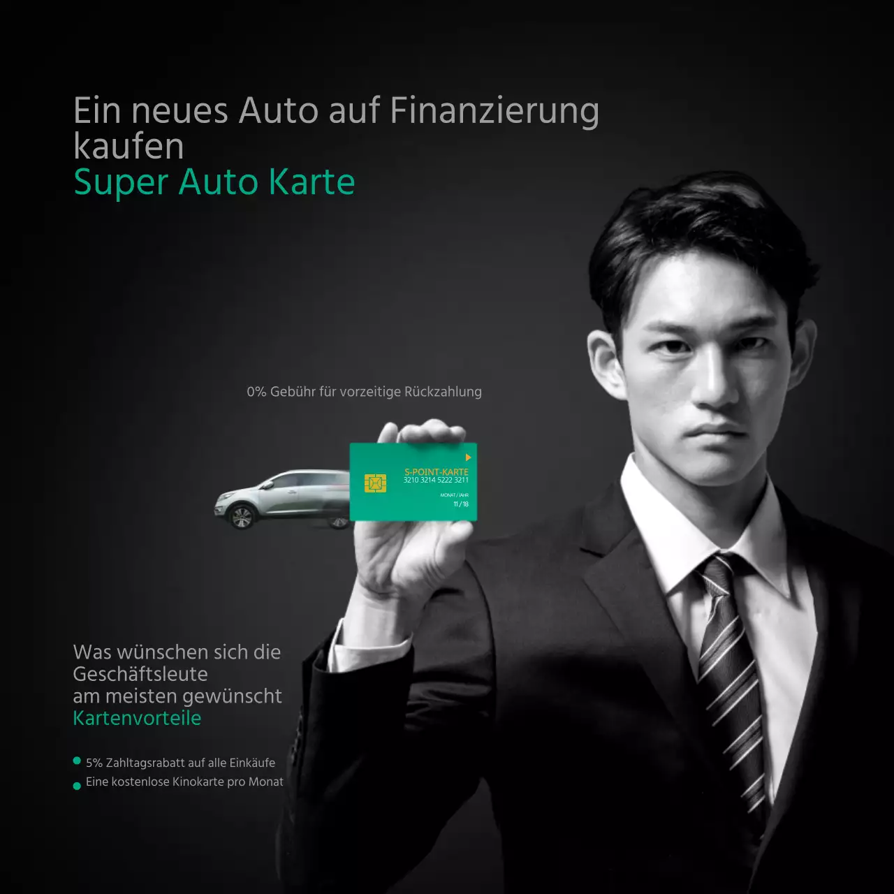 Die von Geschäftsleuten am meisten gewünschten Kartenvorteile