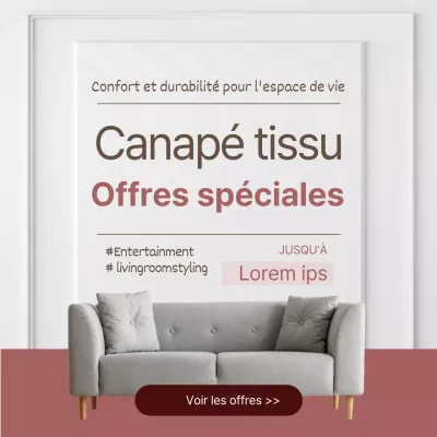 Meubles roses et ordonnés en vente à un prix avantageux