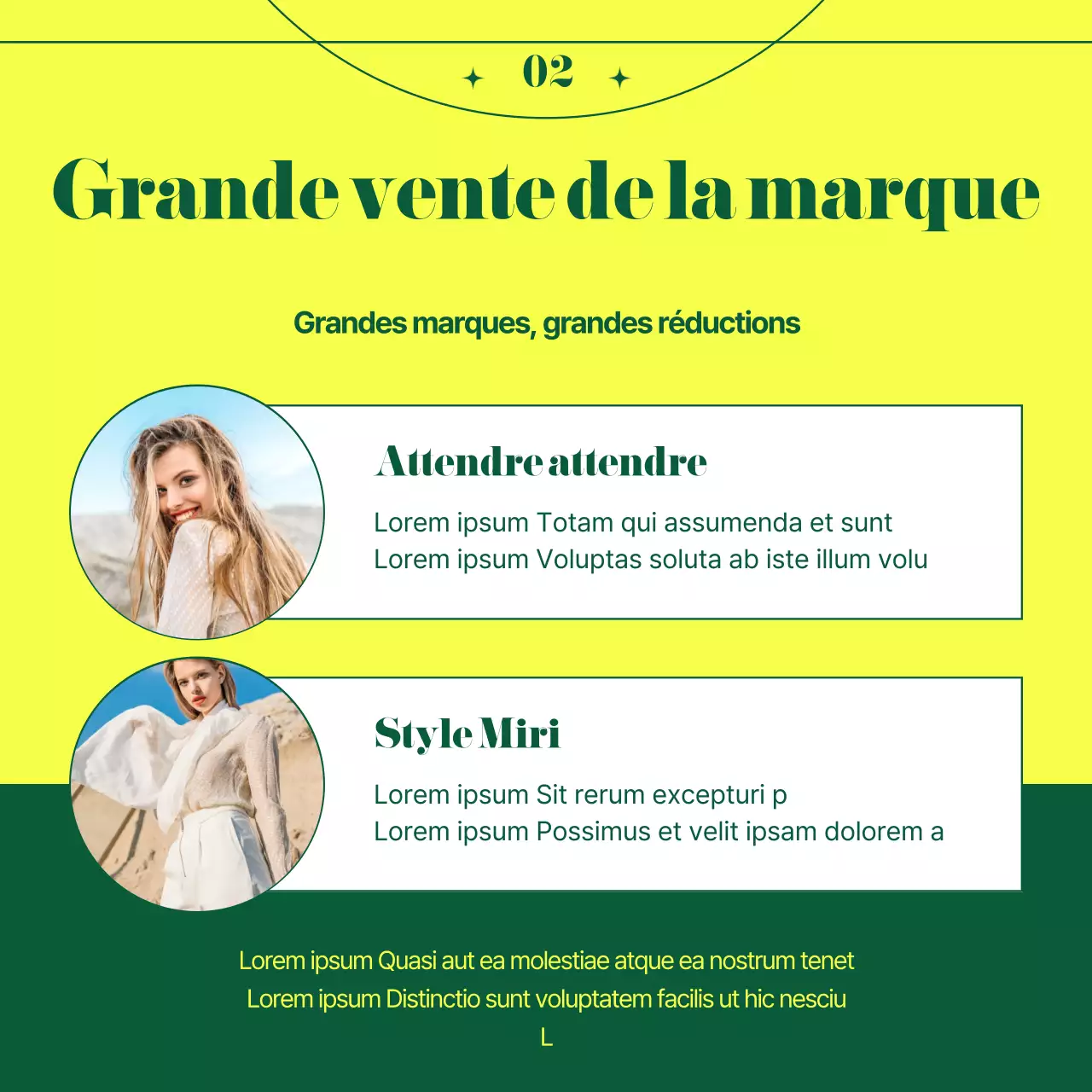 Un centre commercial vert et frais pour le printemps