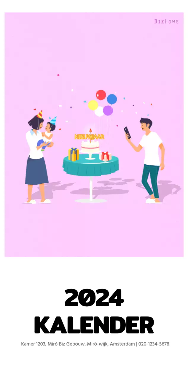 Warm familieconcept in pastelkleuren