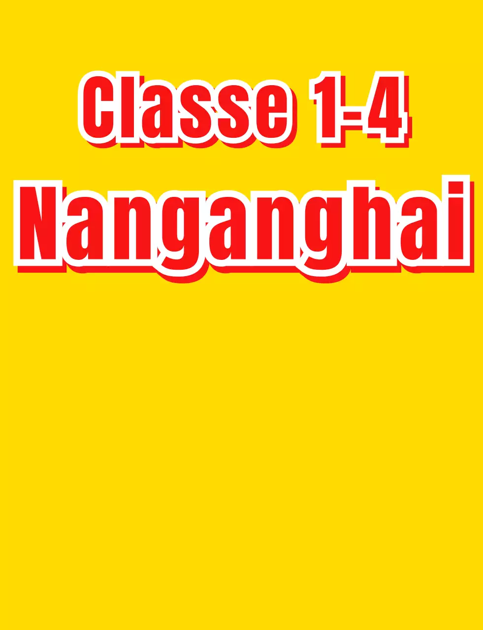 Maglietta per gruppi scolastici con illustrazione di un cucciolo in giallo