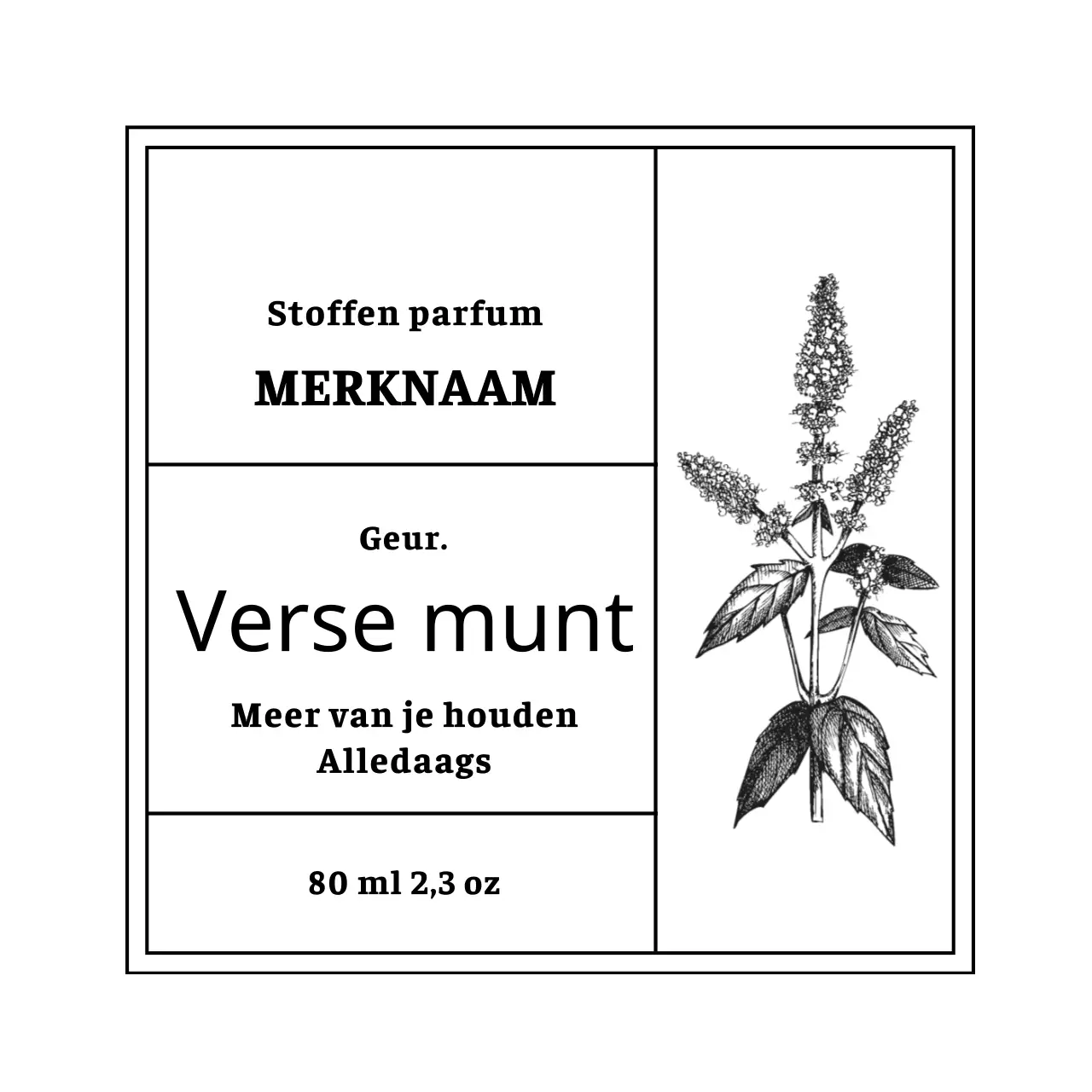 Etiketten voor verstuivers