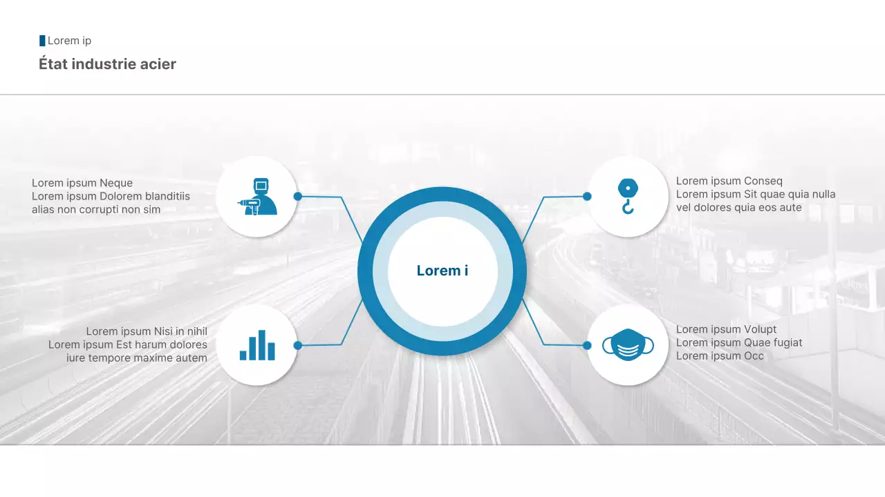 Rapport sur les tendances de l'industrie de l'acier simple bleu orange