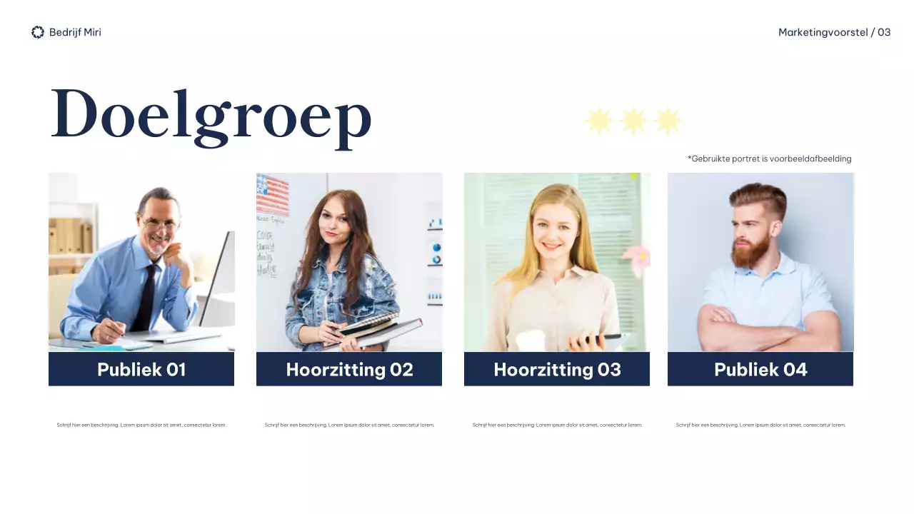 document modern marketingvoorstel marine