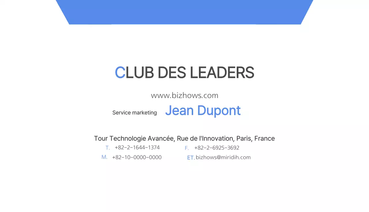 Club des leaders