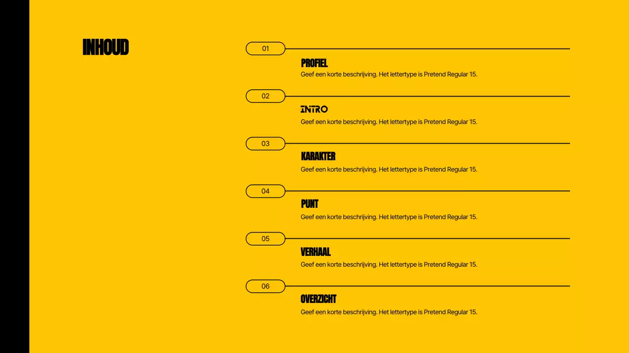 Geel Zwart Dynamisch Spelgesprek