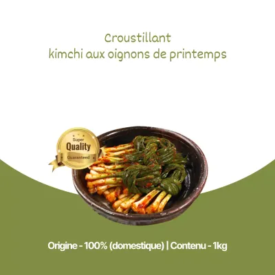 Kimchi aux oignons verts