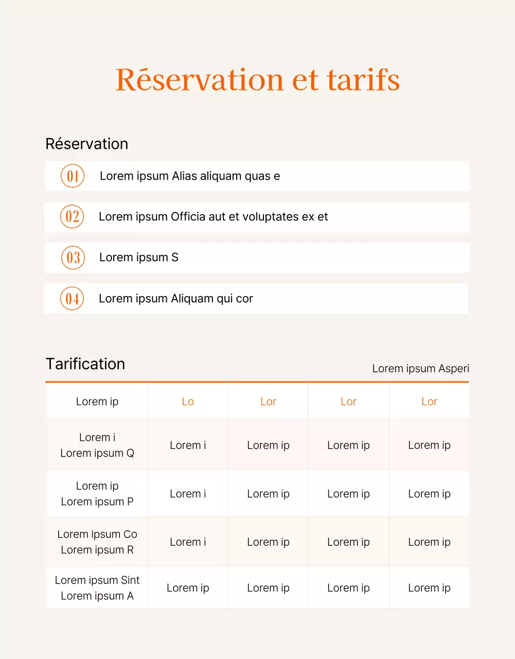 Un guide pour un studio de selfie propre, beige et orange