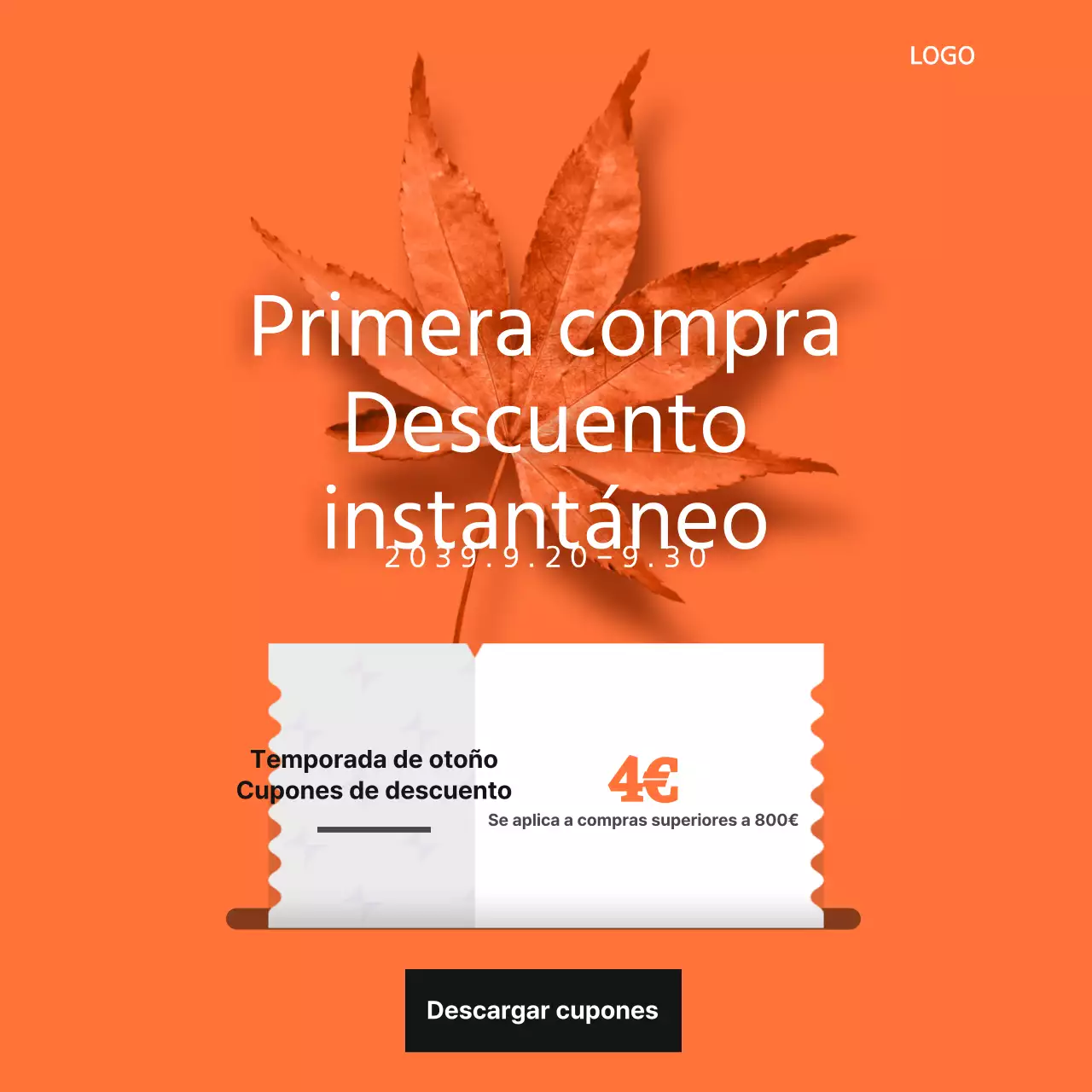 Descuento instantáneo en su primera compra
