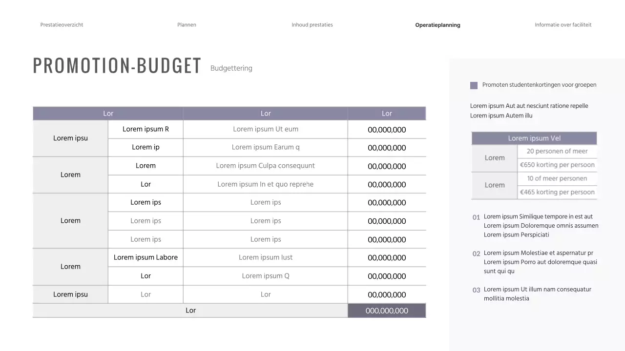 Een programma voor een pianorecital in rustgevende paarse pasteltinten.