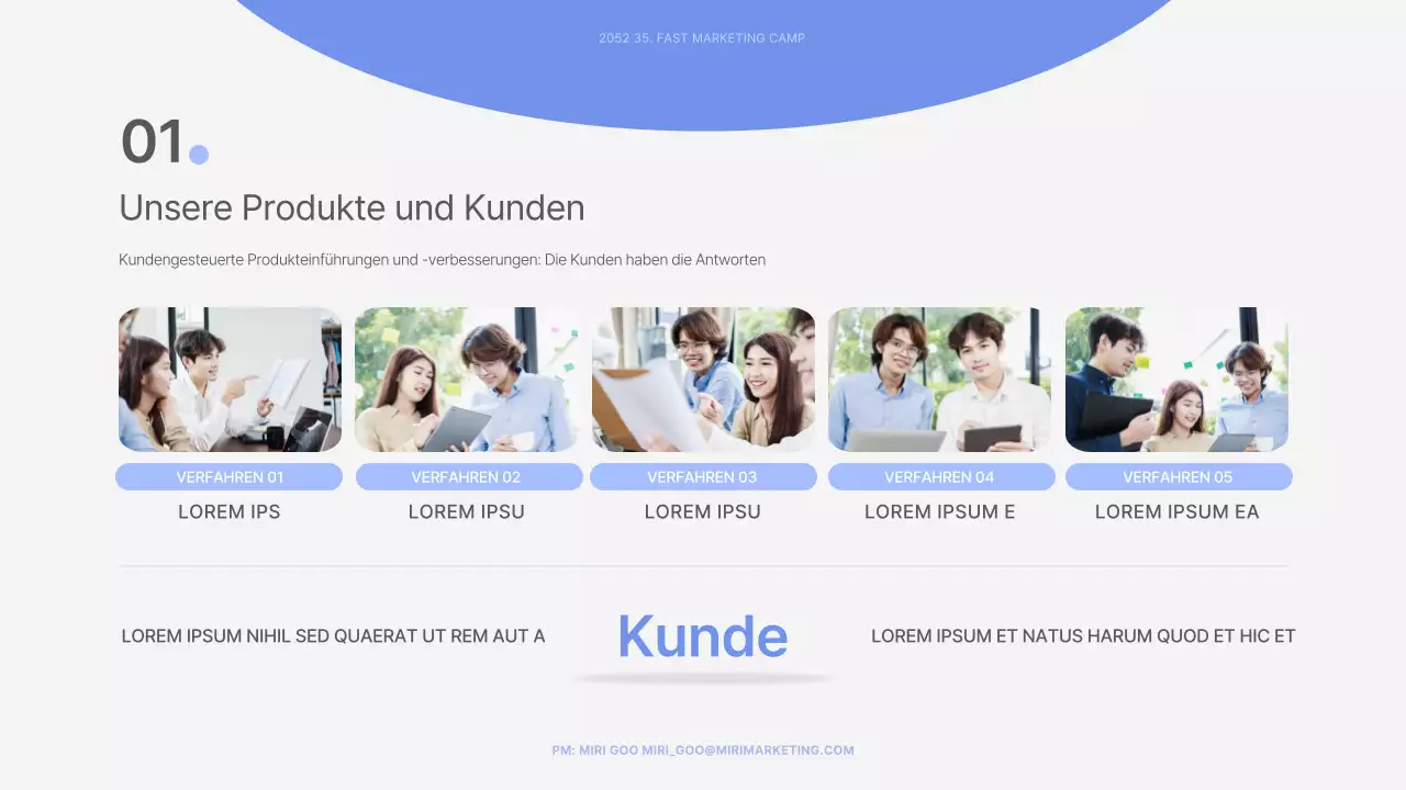 Blaue und weiße 3D stereoskopische Formen Thema Interview Material