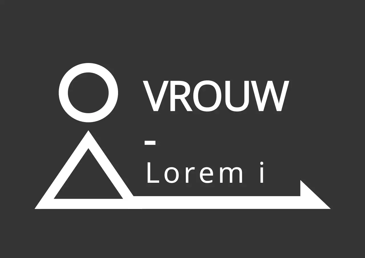 Clean concept toilet pictogram teken in donkergrijs en wit