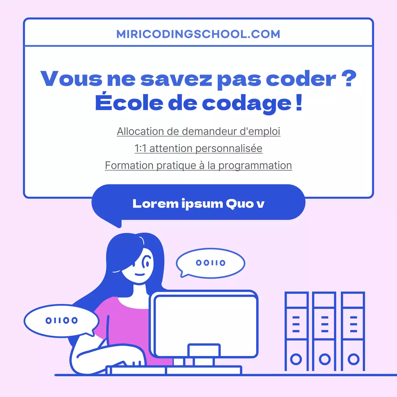 Explorer les langages de programmation à forte saturation en bleu et en rose
