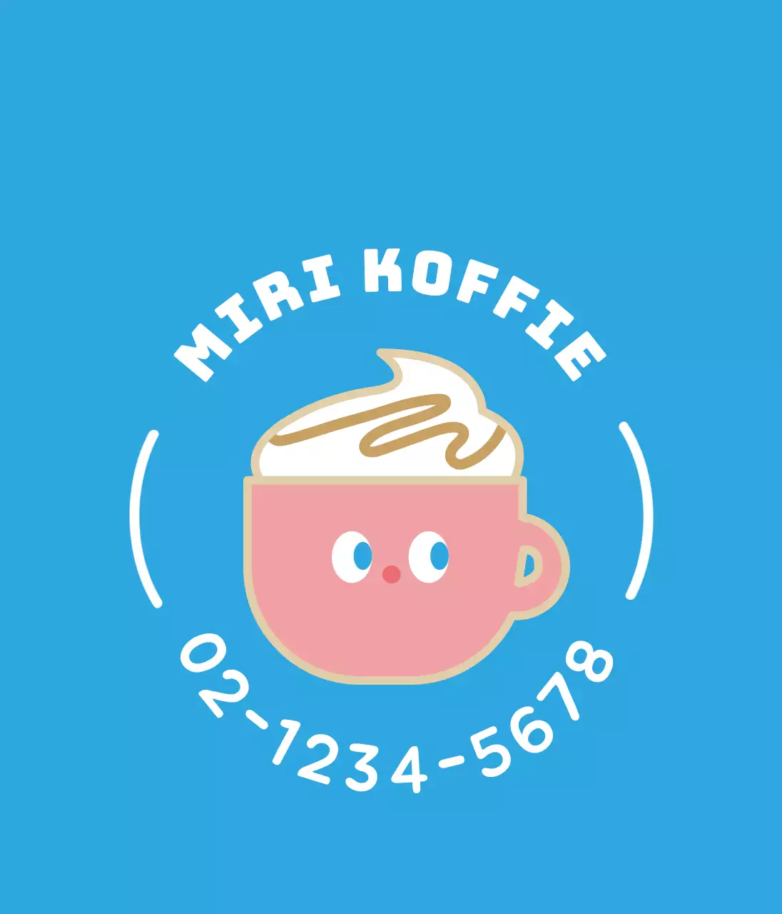 Leuke koffie karakter acryl sleutelhanger voor cafe