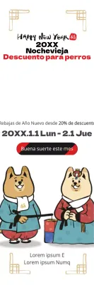 Feliz Año Nuevo 2018_Portrait Banner