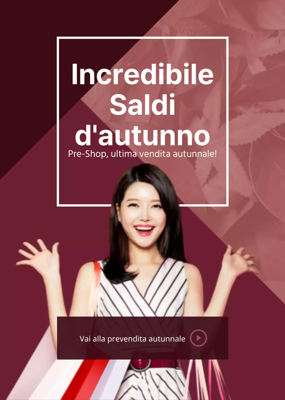 Incredibili saldi autunnali