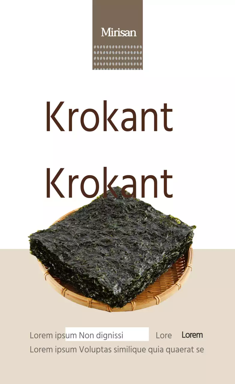 Krokante zeevruchten