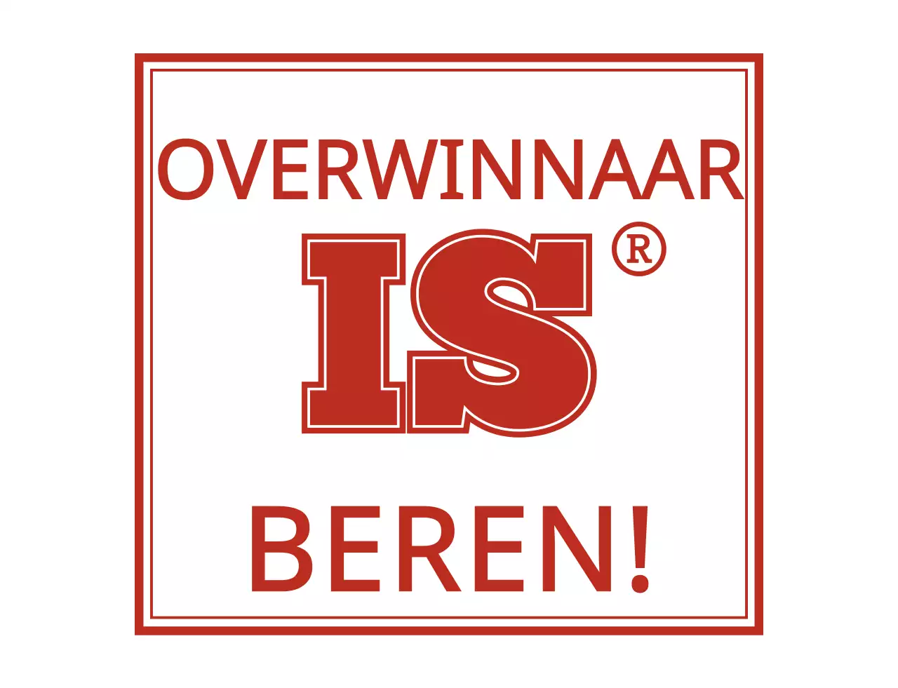 Eenvoudig en hip concept t-shirt in rood en wit