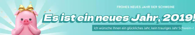 Neujahrsschwein