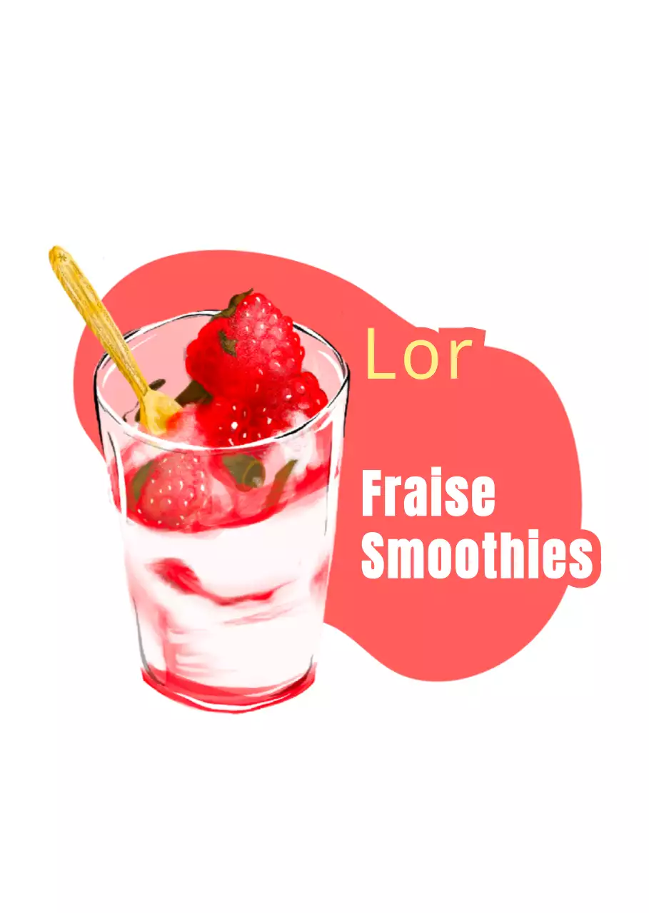 Promouvoir les nouveaux menus en rouge et jaune