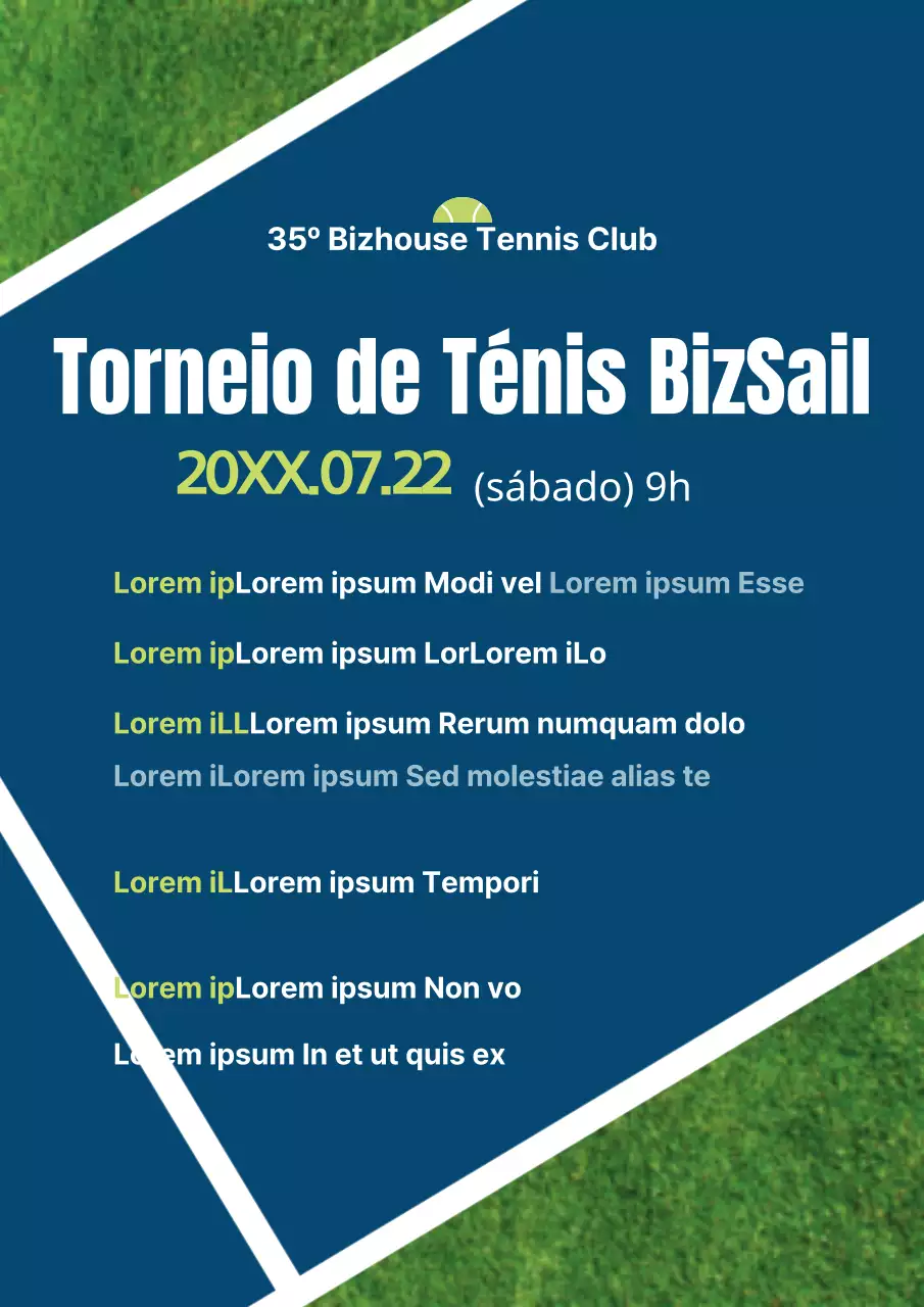 Promover o recrutamento de jogadores de ténis