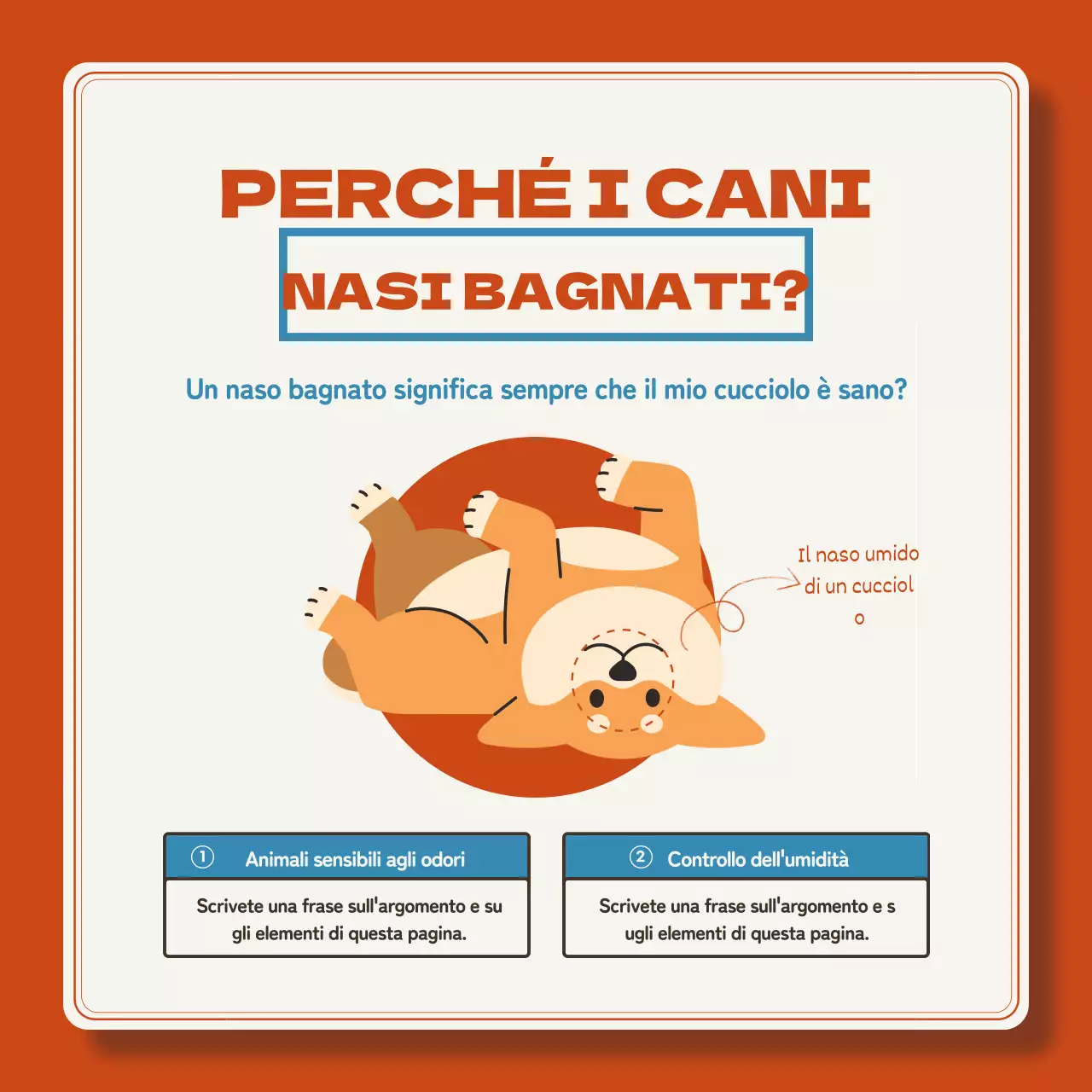 Le curiosità sui cuccioli rossi e blu spiegate