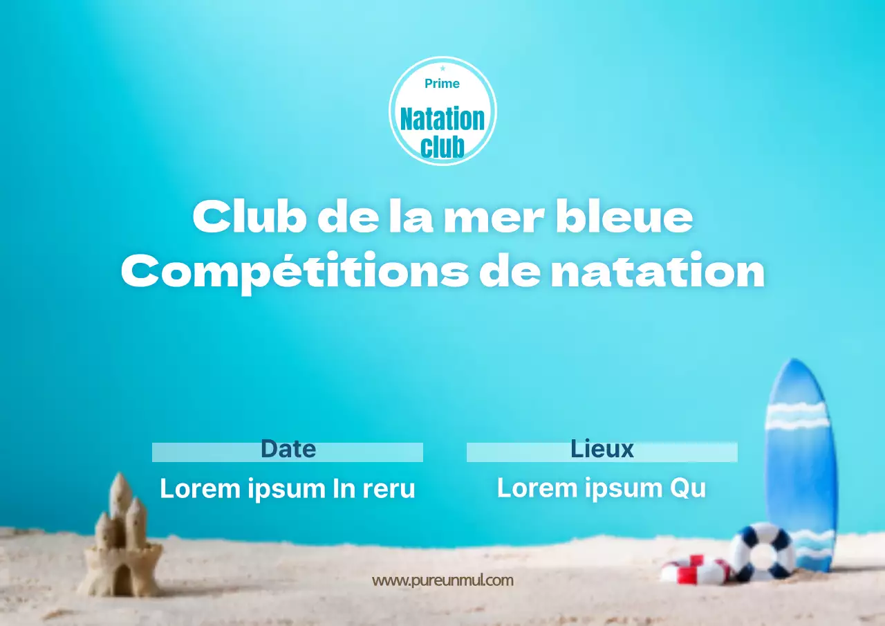 Compétitions de natation