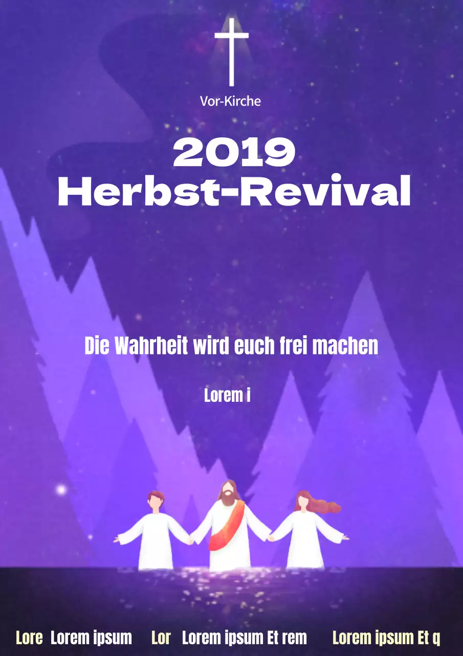 Autumn Revival_Zeremonie Poster