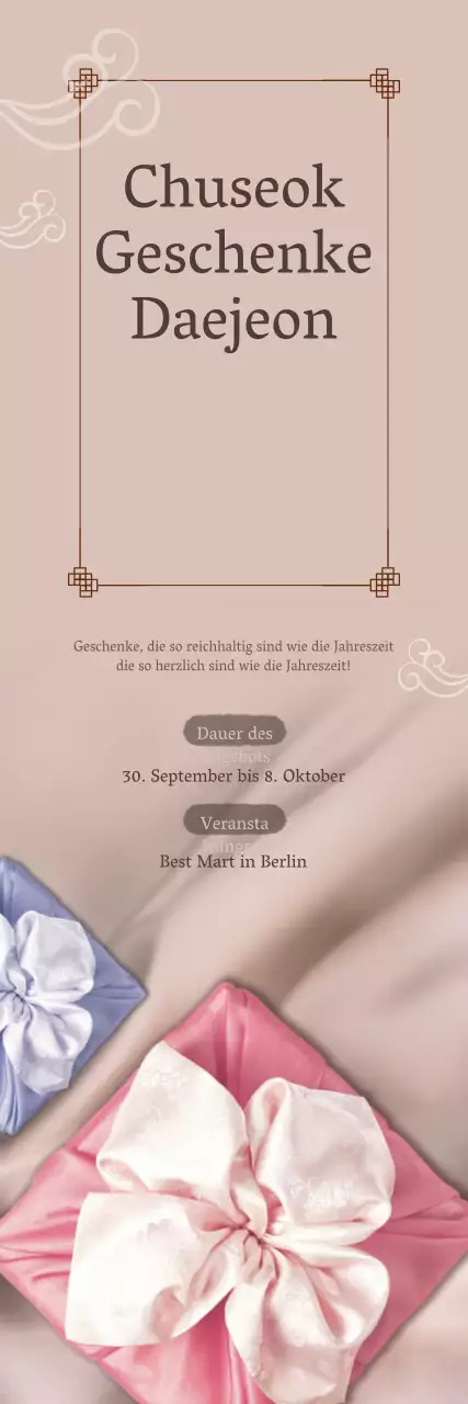 Chuseok-Geschenke