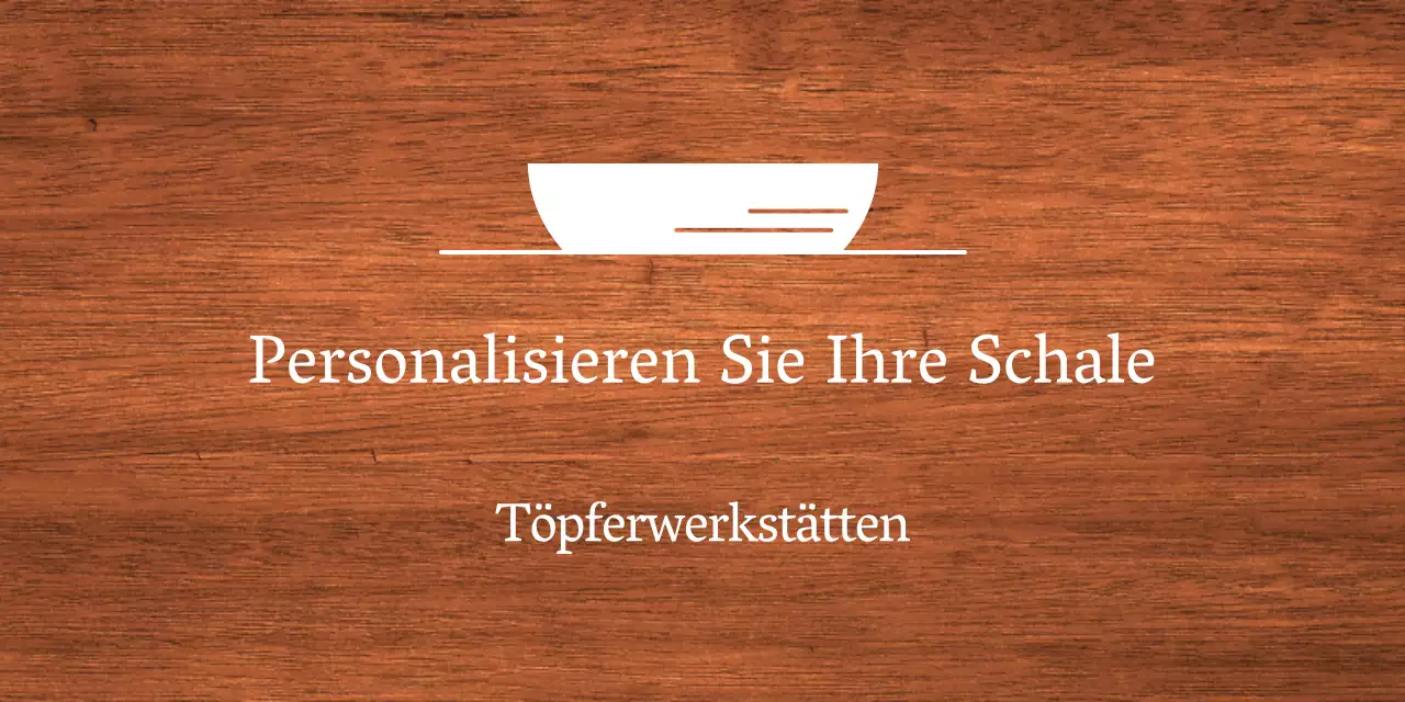 Ein einfaches Werkstattschild mit weißem Text und einer Schalenillustration