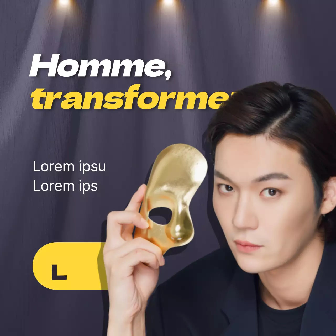 L'homme, transformé