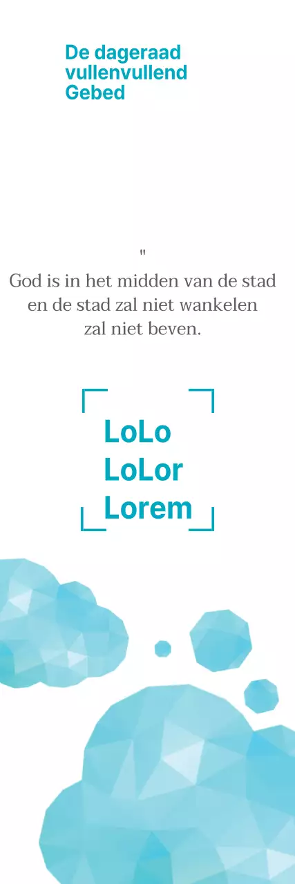 Gebed bij zonsopgang