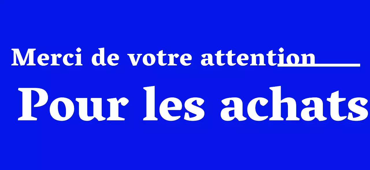 Design simple en bleu et blanc avec un texte et des lignes simples en anglais