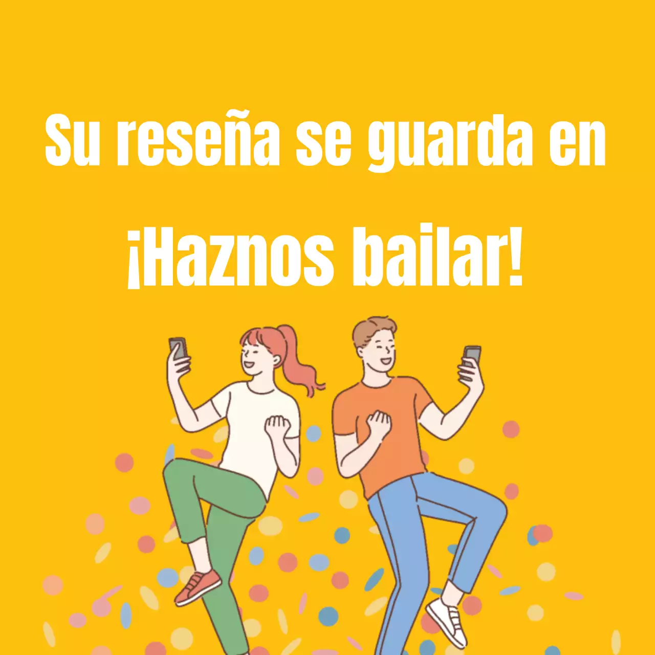 Pegatinas de revisión de entrega