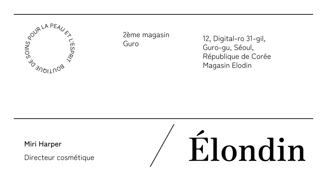 Carte de visite émotionnelle avec dégradés roses