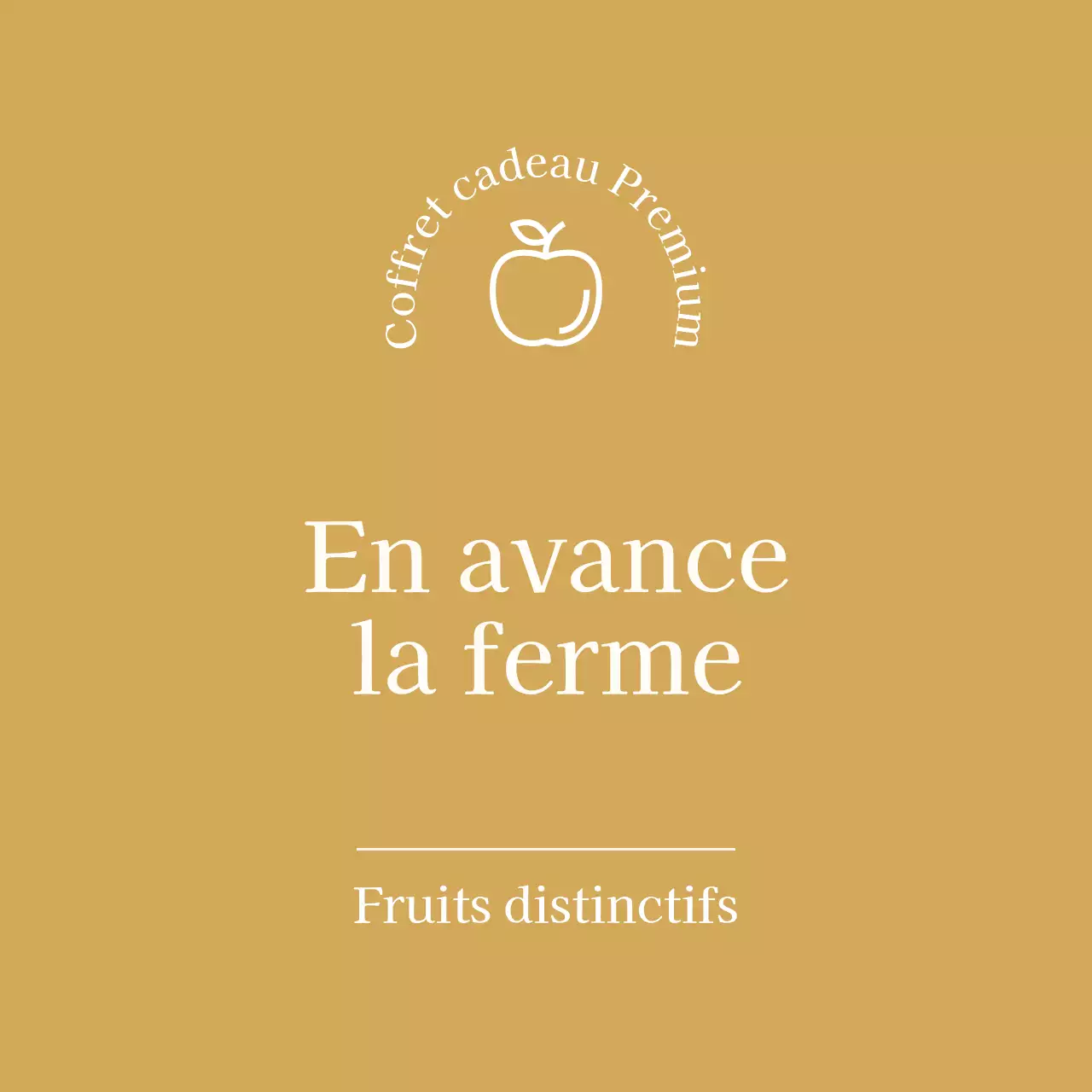 Autocollants simples dorés