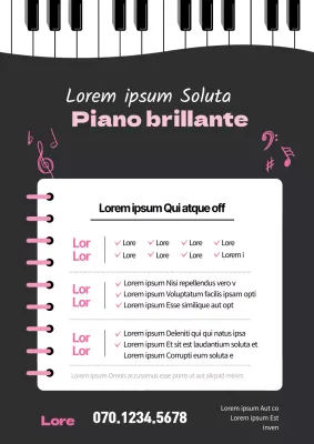 Escuela de piano_Seroposter